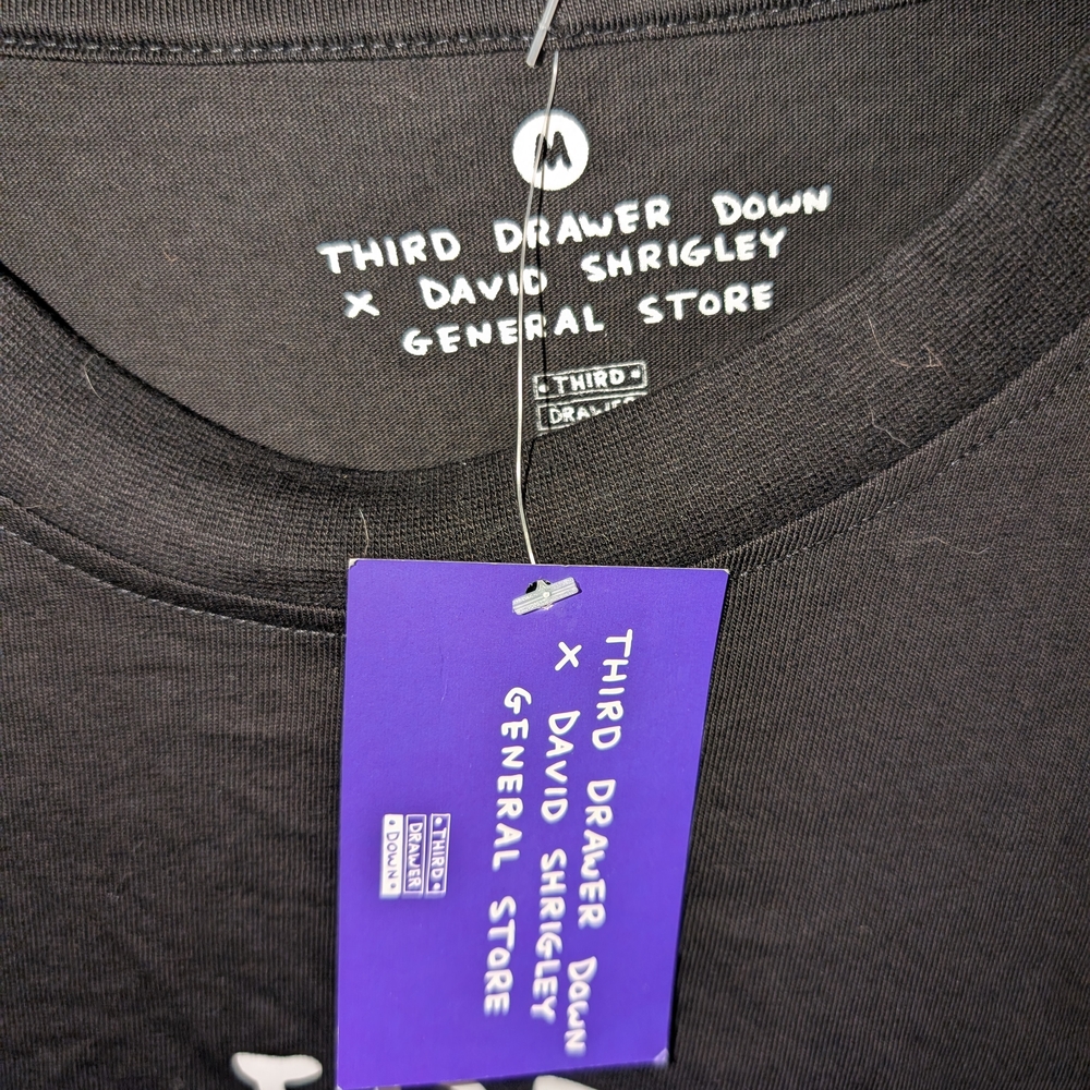 Black Graphic Tee - Art Irritates the Eye - Picture 2 of 3